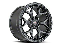Vortek Off-Road VRT-603 Matte Black 6-Lug Wheel; 17x9; 0mm Offset (14-18 Sierra 1500)