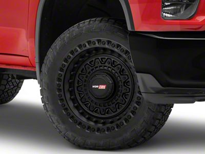 Vortek Off-Road VRD-703 Matte Black 8-Lug Wheel; 22x12; -44mm Offset (20-25 Silverado 2500 HD)