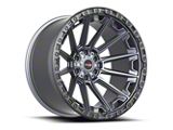 Vortek Off-Road VRT-601 Matte Titanium with Black Bead Ring 6-Lug Wheel; 20x9; 18mm Offset (07-14 Tahoe)