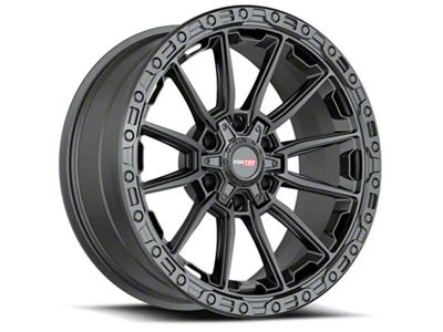Vortek Off-Road VRT-601 Matte Black 6-Lug Wheel; 17x9; 0mm Offset (15-20 Yukon)