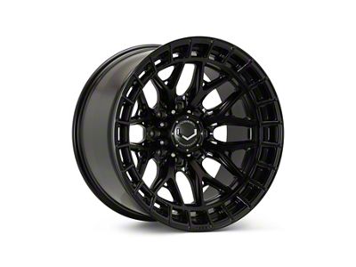 Vossen HFX1 Super Deep Satin Black Wheel; 22x10; -18mm Offset (11-14 Sierra 2500 HD)