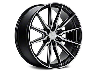 Vossen HF6-1 Brushed Matte Black 6-Lug Wheel; 20x9.5; 15mm Offset (07-13 Silverado 1500)