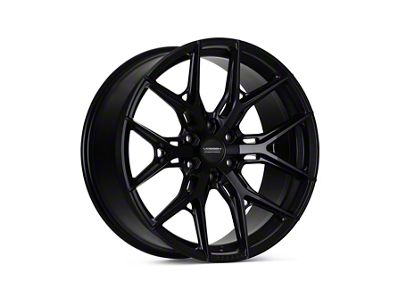 Vossen HF64 Super Deep Satin Black 6-Lug Wheel; 17x9; 0mm Offset (09-14 F-150)