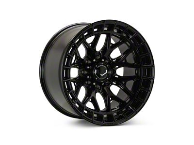 Vossen HFX1 Super Deep Gloss Black Wheel; 22x10; -18mm Offset (11-16 F-250 Super Duty)