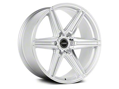 Vossen HF6-2 Silver Polished 6-Lug Wheel; 20x9.5; 15mm Offset (15-20 F-150)