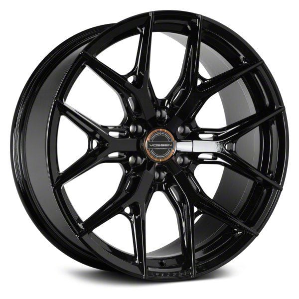 Vossen F-150 HF6-4 Super Deep Gloss Black 6-Lug Wheel; 20x10