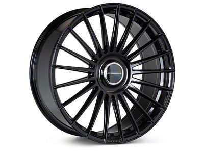 Vossen HF-8 Gloss Black 6-Lug Wheel; 26x10; 25mm Offset (15-20 Yukon)