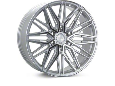 Vossen HF6-5 Deep Silver Polished 6-Lug Wheel; 20x9.5; 15mm Offset (15-20 Yukon)