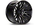 Vossen HF6-5 Deep Double Tinted Gloss Black 6-Lug Wheel; 22x9.5; 20mm Offset (19-23 Ranger)