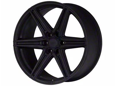 Vossen HF6-2 Satin Black 6-Lug Wheel; 20x9.5; 15mm Offset (21-25 F-150)