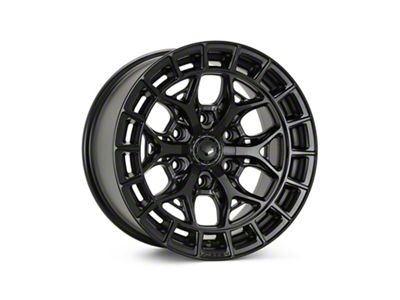 Vossen HFX1 Super Deep Satin Black 6-Lug Wheel; 17x9; 0mm Offset (24-25 Ranger)
