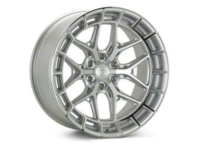 Vossen HFX1 Super Deep Silver Polished 8-Lug Wheel; 24x12; -44mm Offset (99-07 F-350 Super Duty SRW)