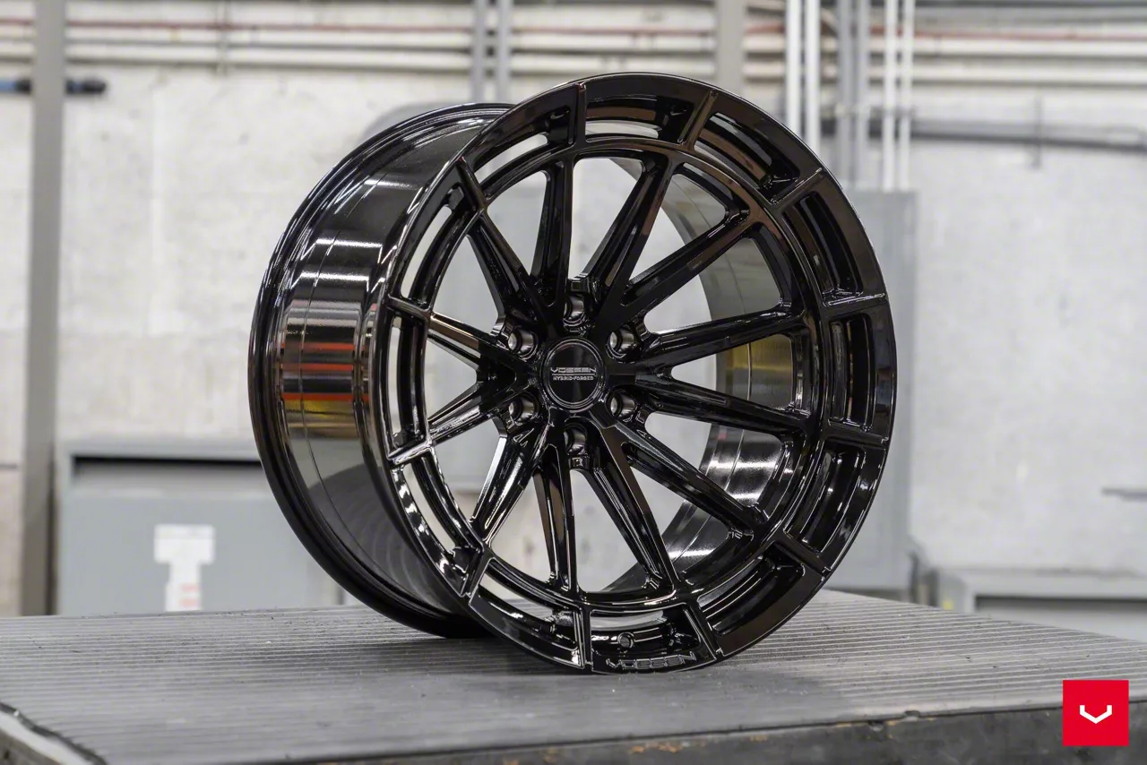 Deep Ringing Tool Vossen HFX-5 Deep Gloss Black 6-Lug Wheel; 20x9.5; 15mm Offset HFX5 ...