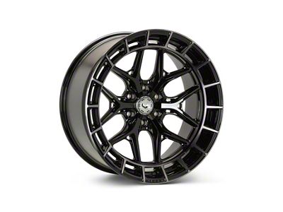Vossen HFX1 Super Deep Tinted Gloss Black 6-Lug Wheel; 20x10; -18mm Offset (99-06 Sierra 1500)