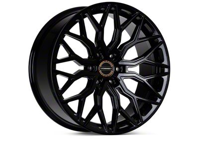 Vossen HF6-3 Deep Gloss Black 6-Lug Wheel; 24x10; 3mm Offset (19-26 RAM 1500)