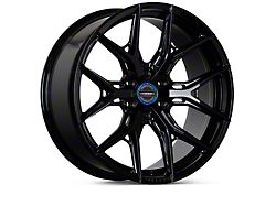Vossen HF6-4 Gloss Black 6-Lug Wheel; 20x9.5; 30mm Offset (23-25 Canyon)