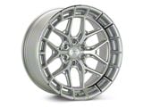 Vossen HFX1 Super Deep Silver Polished 6-Lug Wheel; 17x9; 0mm Offset (23-25 Canyon)