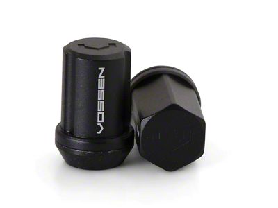 Vossen Black Locking Lut Nuts; M14 x 1.5 (15-24 F-150)