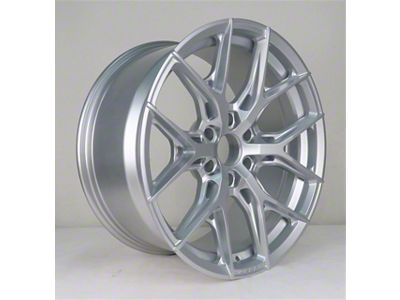 Vossen HF6-4 Satin Silver 6-Lug Wheel; 20x9.5; 15mm Offset (21-25 F-150)