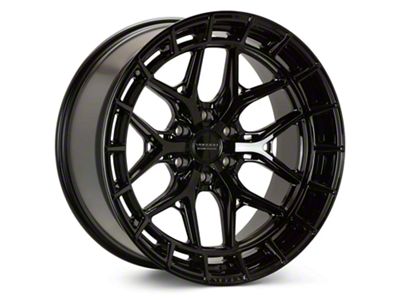 Vossen HFX1 Super Deep Gloss Black 6-Lug Wheel; 17x9; 0mm Offset (21-24 F-150)