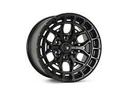 Vossen HFX-1 Super Deep Satin Black 6-Lug Wheel; 17x9; 0mm Offset (21-26 F-150)