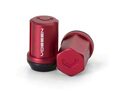 Vossen Red Locking Lut Nuts; M14 x 1.5 (15-24 F-150)