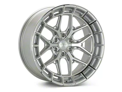 Vossen HFX1 Super Deep Silver Polished 8-Lug Wheel; 22x10; -18mm Offset (23-25 F-250 Super Duty)