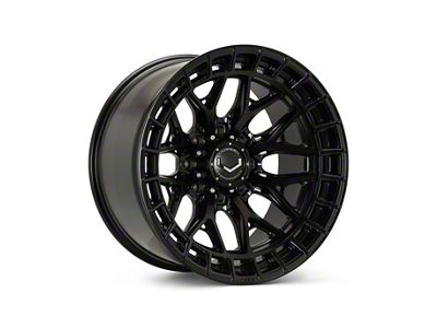 Vossen HFX1 Super Deep Satin Black 8-Lug Wheel; 22x12; -44mm Offset (23-25 F-350 Super Duty SRW)