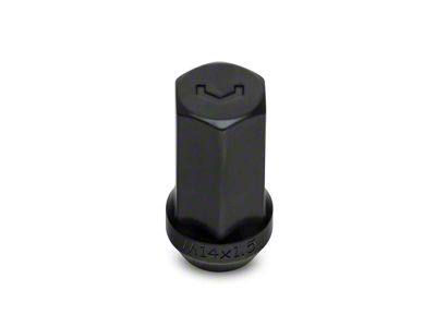 Vossen Black Lug Nuts; M14 x 1.5; Set of 24 (19-25 RAM 1500)