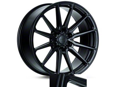 Vossen HF6-1 Deep Satin Black 6-Lug Wheel; 24x10; 25mm Offset (24-26 Ranger)