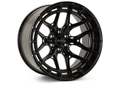 Vossen HFX1 Deep Gloss Black 6-Lug Wheel; 20x9.5; 15mm Offset (14-18 Sierra 1500)
