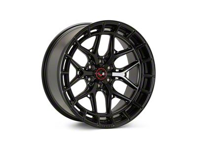 Vossen HFX1 Super Deep Satin Black 6-Lug Wheel; 20x10; -18mm Offset (19-25 Sierra 1500)