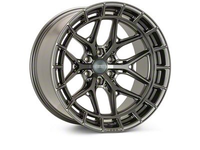 Vossen HFX-1 Deep Matte Gunmetal 6-Lug Wheel; 22x9.5; 30mm Offset (14-18 Silverado 1500)