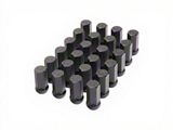 Vossen Black Lug Nuts; M14 x 1.5; Set of 24 (07-26 Tahoe)