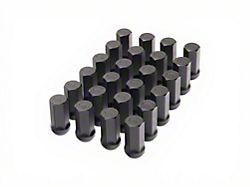 Vossen Black Lug Nuts; M14 x 1.5; Set of 24 (07-26 Tahoe)