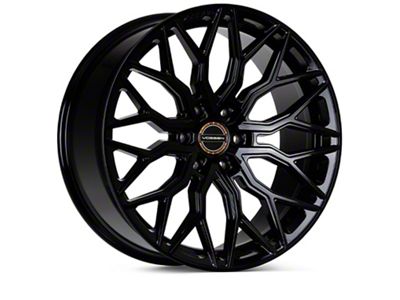 Vossen HF6-3 Deep Gloss Black 6-Lug Wheel; 24x10; 25mm Offset (21-26 Tahoe)