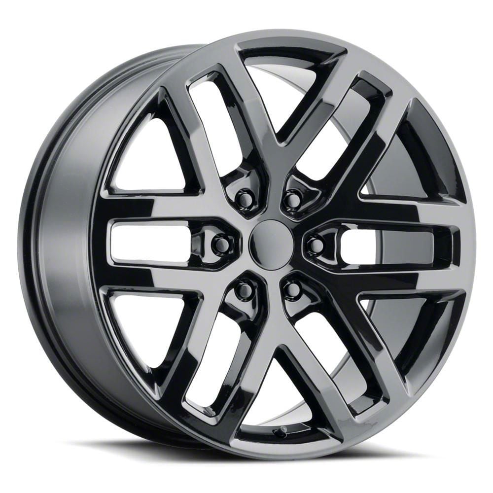 Voxx Replica GEN2 Raptor Style Gloss Black 6-Lug Wheel; 20×9; 25mm Offset (04-08 F-150)