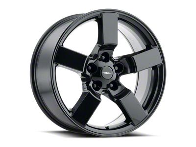 Voxx Replica Lightning Style Gloss Black 5-Lug Wheel; 20x9; 8mm Offset (97-03 F-150)