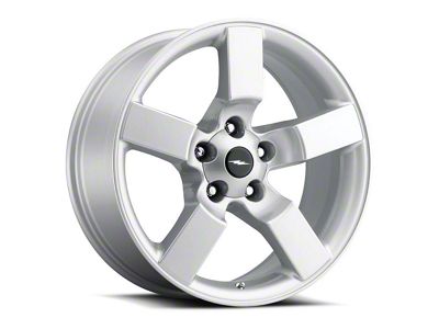 Voxx Replica Lightning Style Silver 5-Lug Wheel; 20x9; 8mm Offset (97-03 F-150)