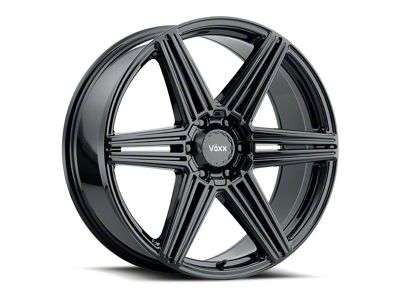 Voxx Sotto Gloss Black 6-Lug Wheel; 20x8.5; 39mm Offset (19-26 RAM 1500)