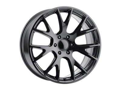 Voxx Replica Hellcat Style Gloss Black 5-Lug Wheel; 20x9; 18mm Offset (02-08 RAM 1500, Excluding Mega Cab)