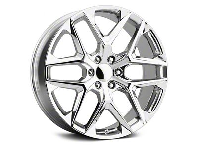 Voxx Replica SSW Style Chrome 6-Lug Wheel; 22x9; 31mm Offset (07-13 Sierra 1500)