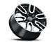 Voxx Replica Denali Style Gloss Black Machined 6-Lug Wheel; 20x9; 27mm Offset (07-14 Tahoe)