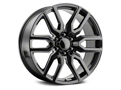 Voxx Replica DNNZH Style Gloss Black 6-Lug Wheel; 22x9; 31mm Offset (07-14 Tahoe)