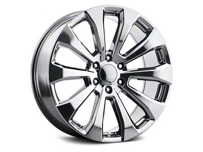 Voxx Replica High Country Style Polished 6-Lug Wheel; 22x9; 28mm Offset (07-14 Tahoe)