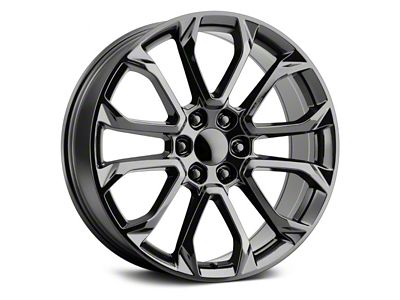 Voxx Replica SSI Style Gloss Black 6-Lug Wheel; 22x9; 31mm Offset (07-14 Tahoe)