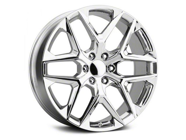 Voxx Replica SSW Style Chrome 6-Lug Wheel; 22x9; 31mm Offset (07-14 Tahoe)