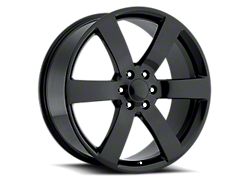 Voxx Replica Trailblazer Style Gloss Black 6-Lug Wheel; 20x9; 22mm Offset (07-14 Tahoe)
