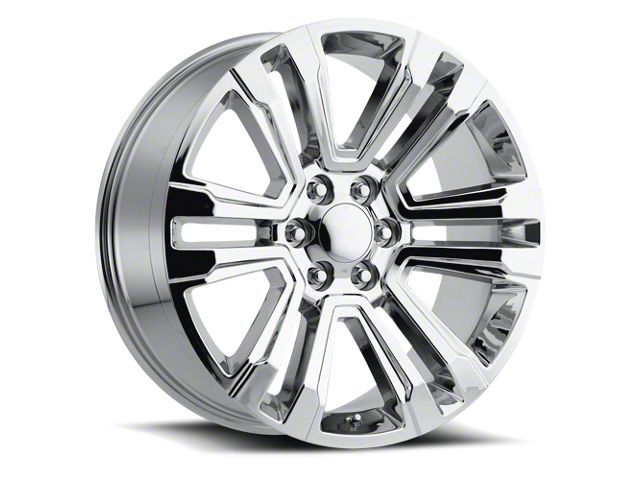 Voxx Replica 2018 Denali Style Chrome Wheel; 22x9; 31mm Offset (07-14 Yukon)