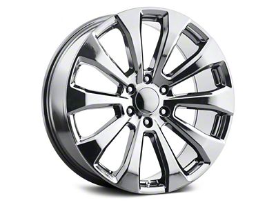Voxx Replica High Country Style Polished 6-Lug Wheel; 22x9; 28mm Offset (23-24 Canyon)